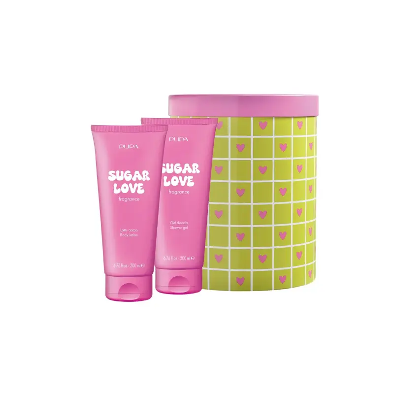 Kit Pupa - Sugar Love Gel doccia + Latte corpo 200 ml