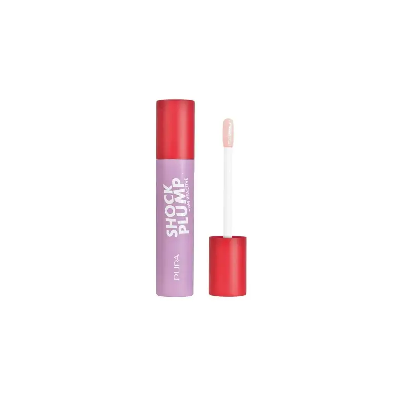 Labbra Shock Plump + pH Reactive 001 Pure Kiss - Gloss,Volumizzante labbra,Trattamento volumizzante labbra