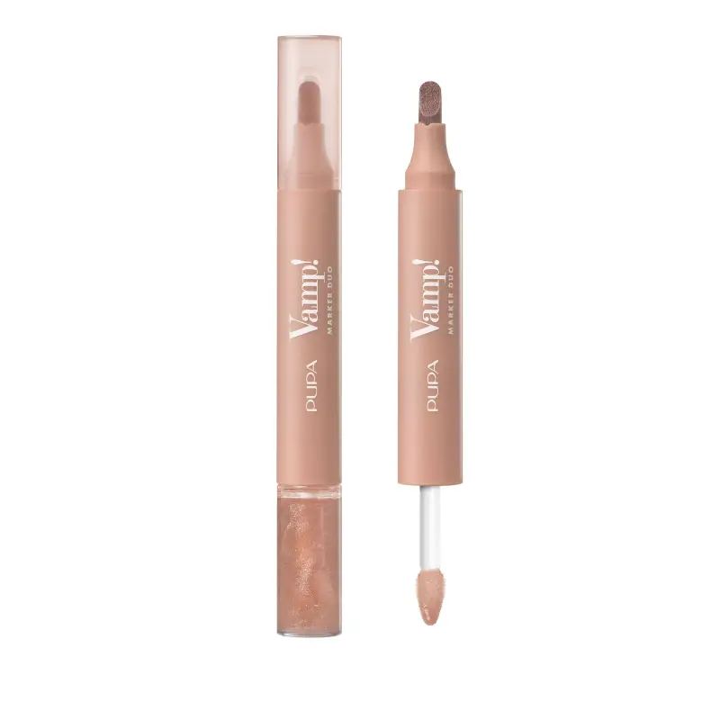 Labbra Vamp! Marker Duo WATERY NUDE - Gloss,Rossetti