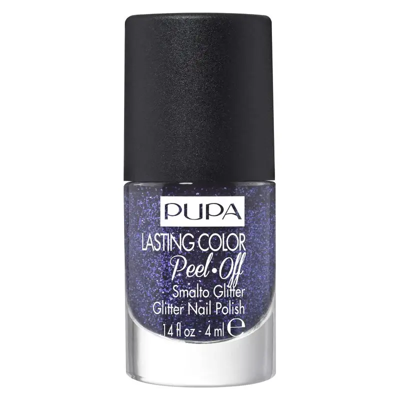 Lasting Color Peel-Off Smalto Glitter 12 - Succo Viola