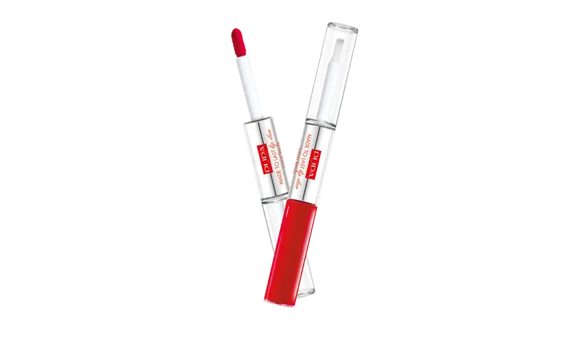 Pupa Made to Last Lip Duo 4ML X 2ML / 006 fire red