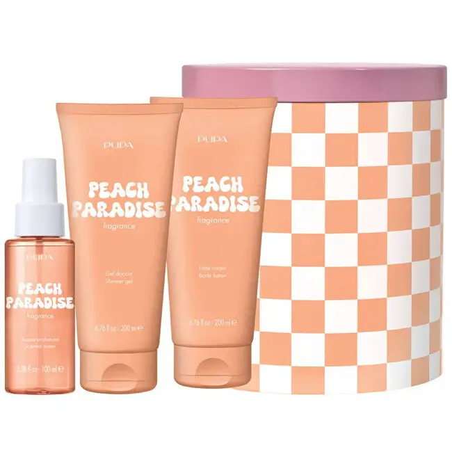 milano Kit scatola regalo Peach Paradise Happy 4