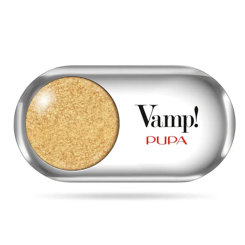 Ombretti altamente pigmentati Vamp! (Ombretto compatto) 1,5 g - Tonalità 203 Oro 24 carati - Metallico