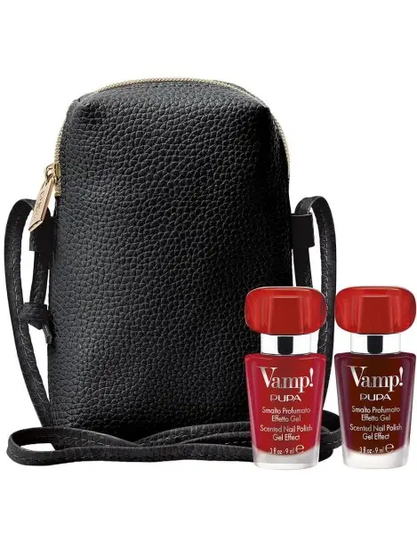 Set Pupa - 2 Vamp! Nail Polish + Crossbody Phone Bag