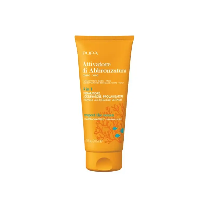 Solari Attivatore di Abbronzatura 3 in 1 - Crema solare,Solari senza protezione,Preparatore abbronzatura