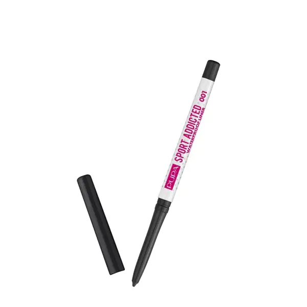 Sport Addicted Make-Up Waterproof Liner 001 powerfull black - Matita occhi