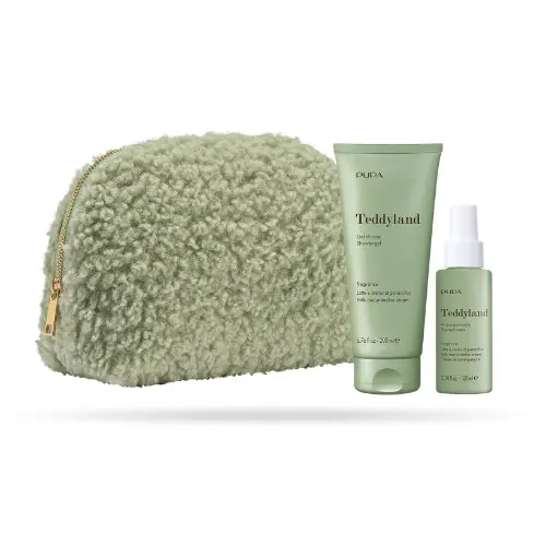 Teddyland - Latte e crema di pistacchio Shower gel & Acqua profumata