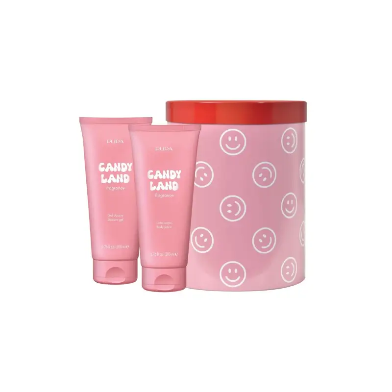 Trattamenti Corpo HAPPYBOX KIT 1 - CANDY LAND - Cofanetto corpo,Cofanetto viso e corpo