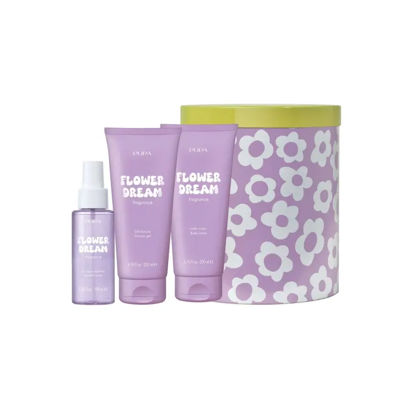 Trattamenti Corpo HAPPYBOX KIT 4 - FLOWER DREAM - Cofanetto corpo,Cofanetto viso e corpo