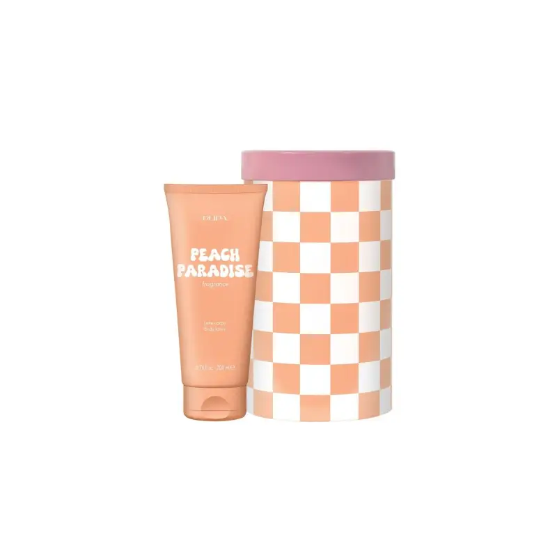 Trattamenti Corpo HAPPYBOX - LATTE CORPO PEACH PARADISE - Cofanetto corpo,Latte corpo,Cofanetto viso e corpo