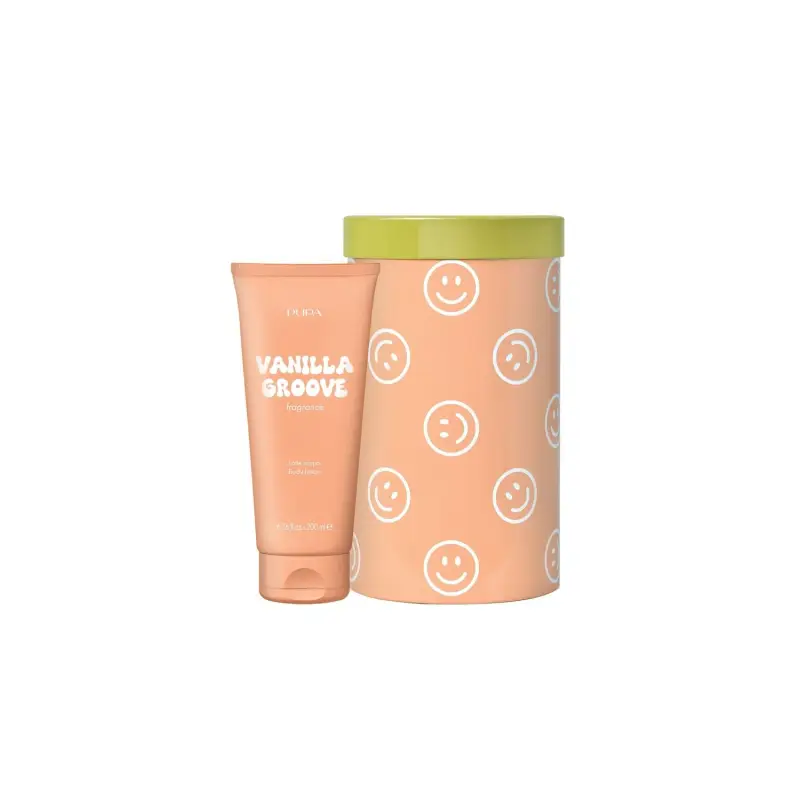 Trattamenti Corpo HAPPYBOX - LATTE CORPO VANILLA GROOVE - Cofanetto corpo,Latte corpo,Cofanetto viso e corpo