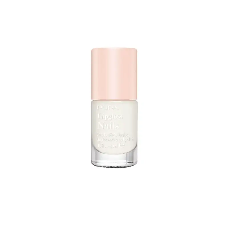 Unghie Lipgloss Nails Smalto 008 Milky White - Smalto
