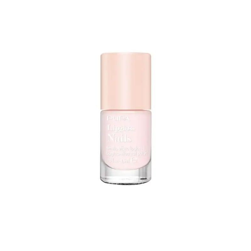 Unghie Lipgloss Nails Smalto 009 White Tulle - Smalto