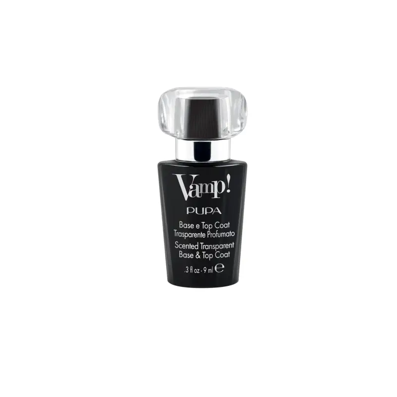 Unghie Vamp! Base e Top Coat Trasparente Profumato 300 Trasparent-FRAGRANZA NERA - Unghie