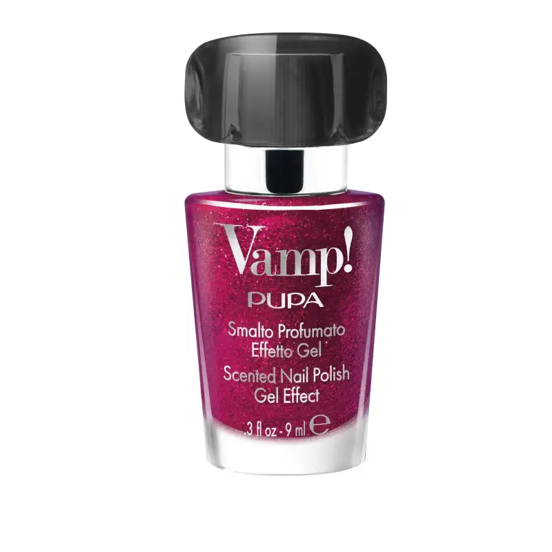 Unghie Vamp! Smalto Glitz 'N Glam 321 - BLINDING DEEP RED - Smalto gel e semipermanente