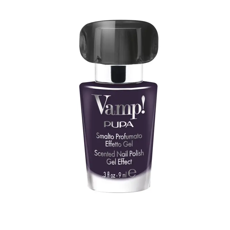 Unghie Vamp! Smalto Profumato Effetto Gel 314 Deep Violet-FRAGRANZA NERA - Smalto gel e semipermanente