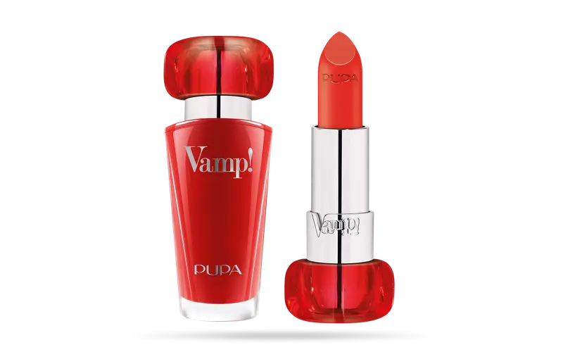 Pupa Vamp! Lipstick 3.5GR / 306 outstanding orange