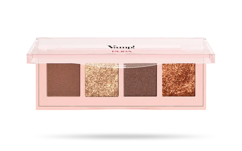 Pupa Vamp! Palette 4 Ombretti 002 gold bronze