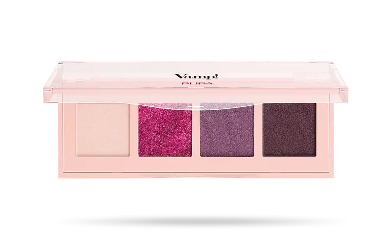 Pupa Vamp! Palette 4 Ombretti 004 vibrant plum