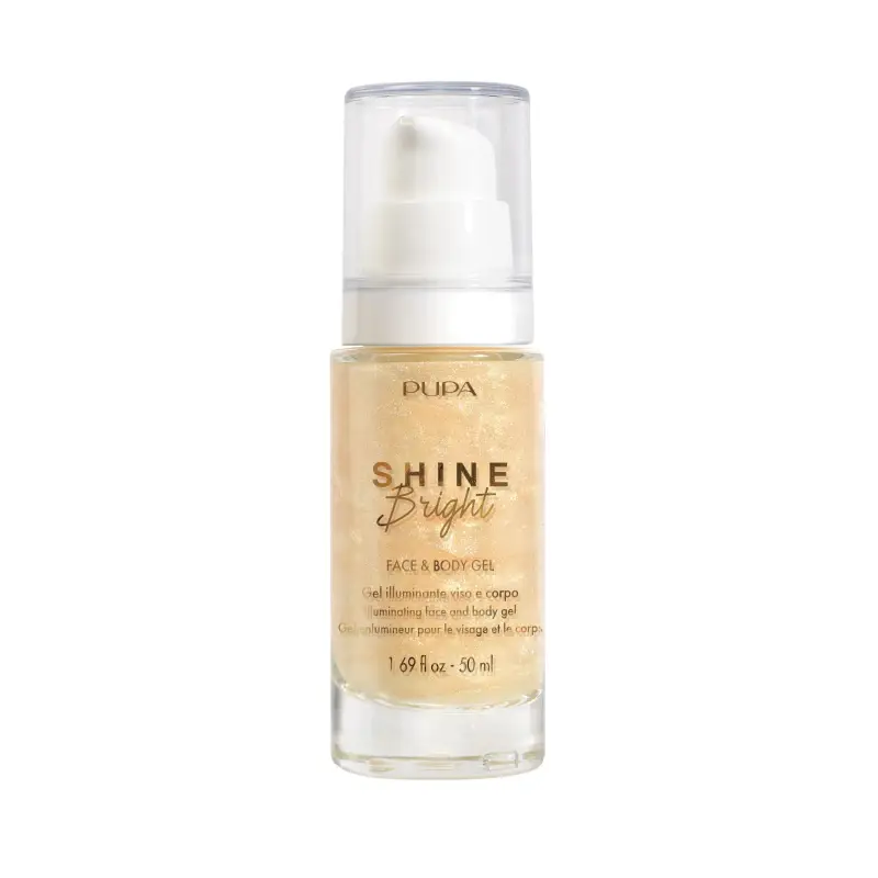 Viso Shine Bright Face & Body Gel Precious Gold - Illuminante viso