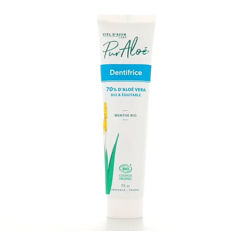 Dentifricio Aloe Vera 70% Bio 75ml