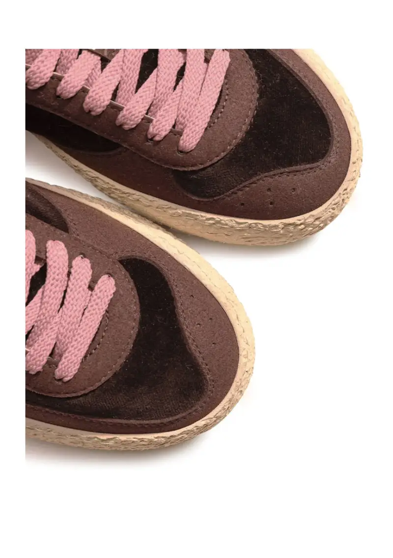 Sneakers Donna Marrone miniatura 2