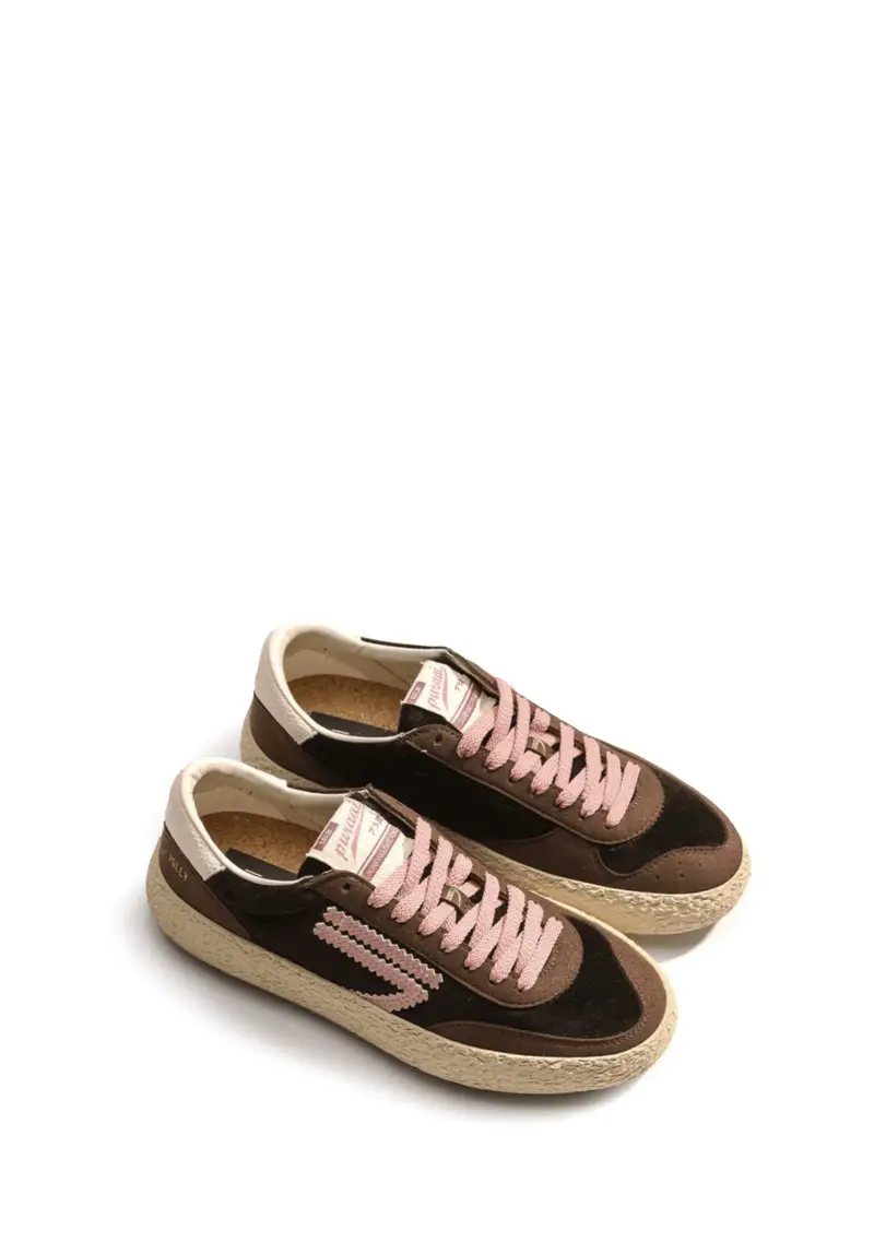 Sneakers Donna Marrone miniatura 3