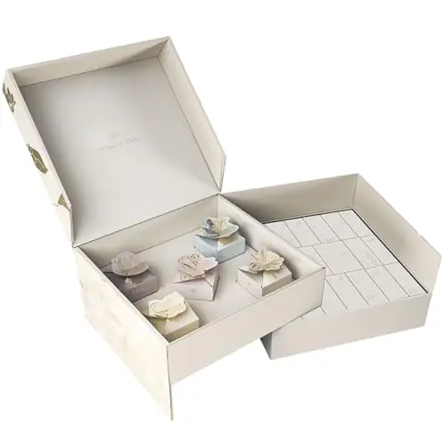 Purelei® Prezioso Calendario Avvento (argento) – 25 gioielli esclusivi per ogni occasione – regali avvento – packaging