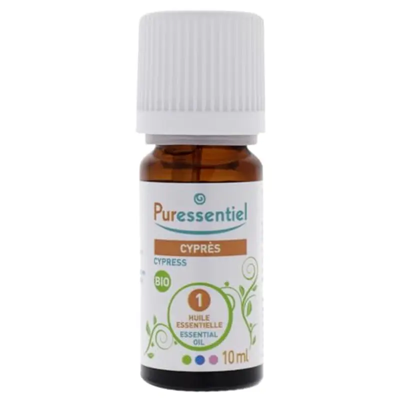 Puressentiel - Olio Essenziale di Cipresso - 100% Puro e Naturale - OEBBD (Olio Essenziale Botanicamente e Biochimicamente Definito) - Da Agricoltura Biologica - Vegan e Cruelty Free - 10 ml miniatura 2