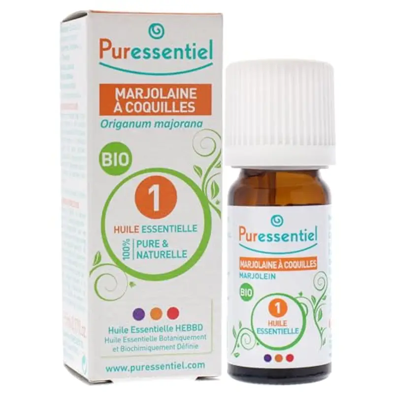 Puressentiel, Olio Essenziale di Maggiorana, 100% Puro e Naturale, OEBBD (Olio Essenziale Botanicamente e miniatura 3
