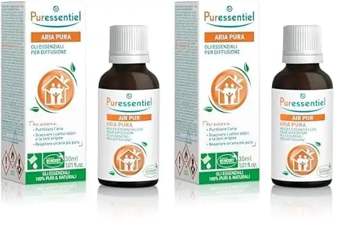 Puressentiel - Purificante - Miscela Oli Essenziali per Diffusione- Aria Pura - 100% puri e naturali - Aiuta a