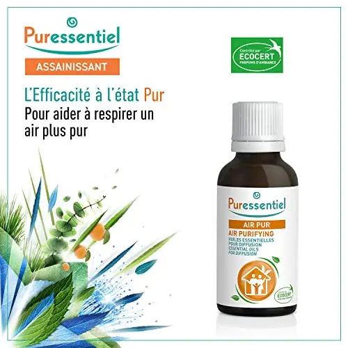 Puressentiel - Purificante - Miscela Oli Essenziali per Diffusione- Aria Pura - 100% puri e naturali - Aiuta a miniatura 3