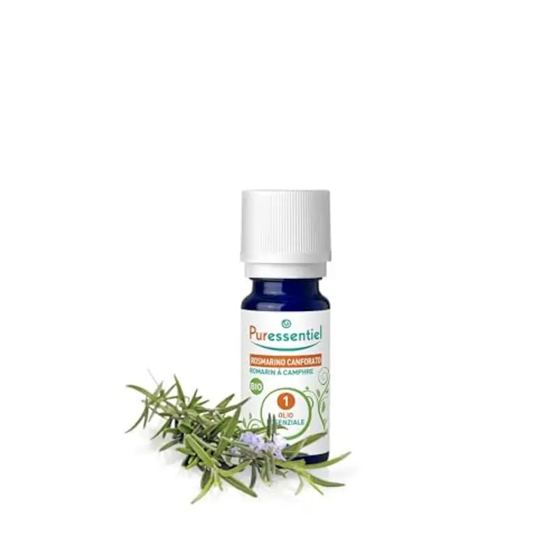 Puressentiel Rosmarino Canfora Bio, Verde, 10 Millilitro