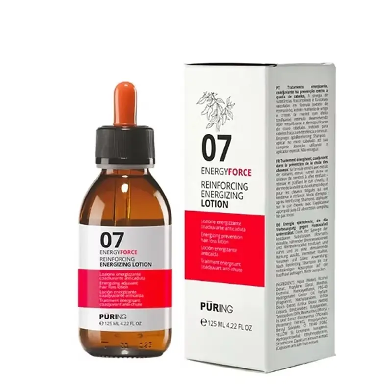 Puring 07 Energy Force - Lozione energizzante coadiuvante anticaduta 125 ml