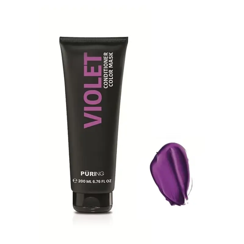 Puring - Conditioning Color Mask 200 ml - Violet