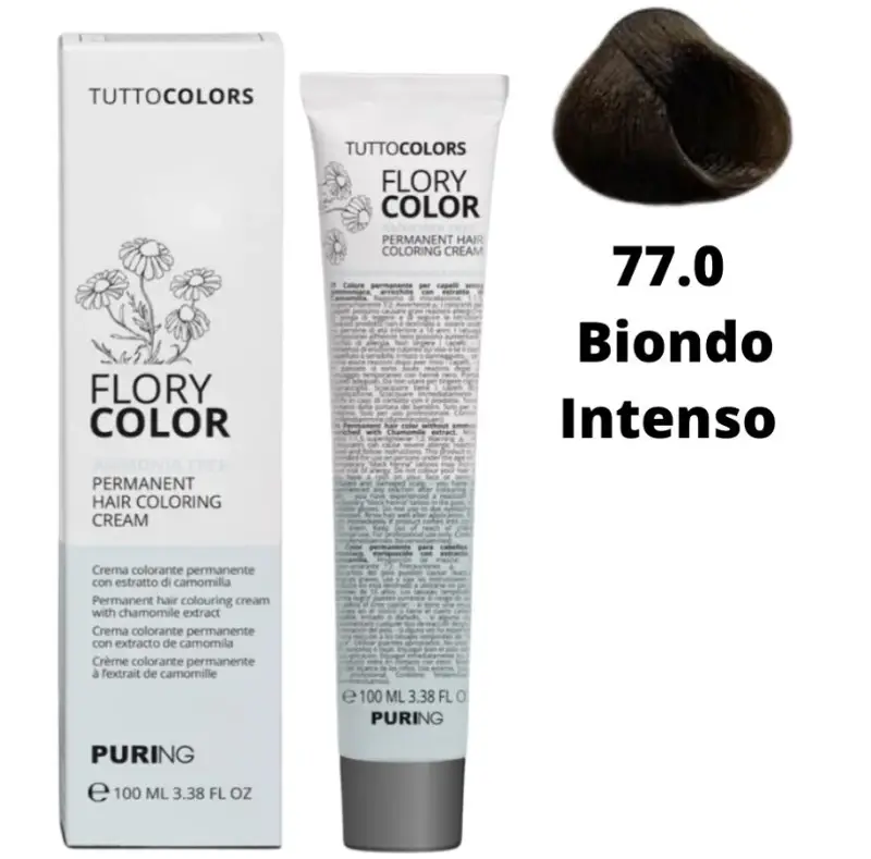 Puring - Flory Color Tintura 77.0 Biondo intenso