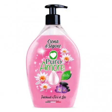Crema Di Sapone Patchouli E Fiori Di Loto 750 Ml