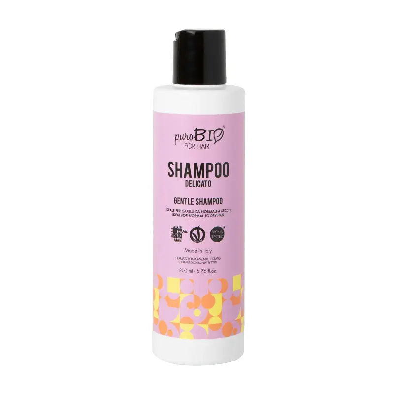 puroBIO for Hair Shampoo Delicato - Shampoo delicato,Shampoo lavaggi frequenti,Capelli normali