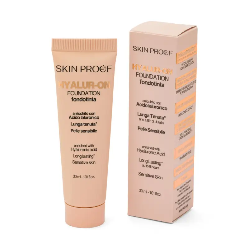 Skin Proof Hyalur-On Foundation 01 Porcelain - Fondotinta