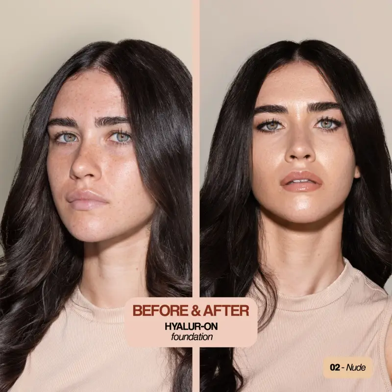 Skin Proof Hyalur-On Foundation 02 Nude - Fondotinta miniatura 3