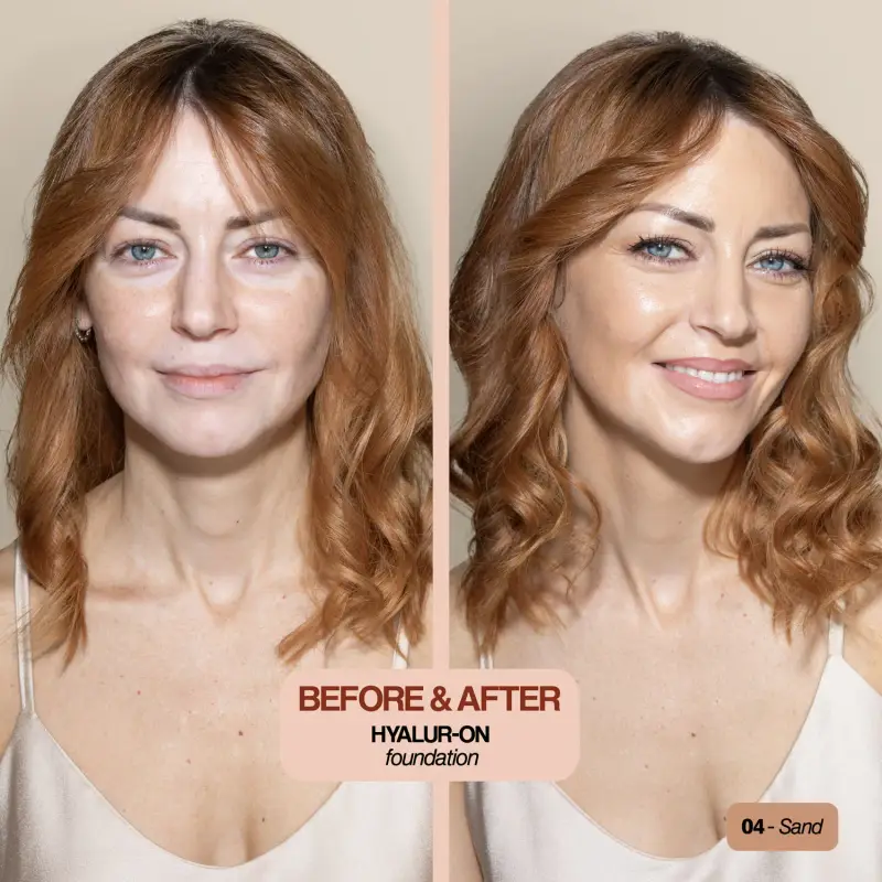 Skin Proof Hyalur-On Foundation 04 Sand - Fondotinta miniatura 3