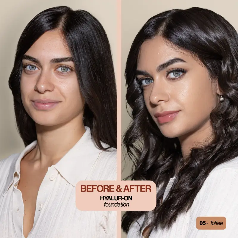 Skin Proof Hyalur-On Foundation 05 Toffee - Fondotinta miniatura 3