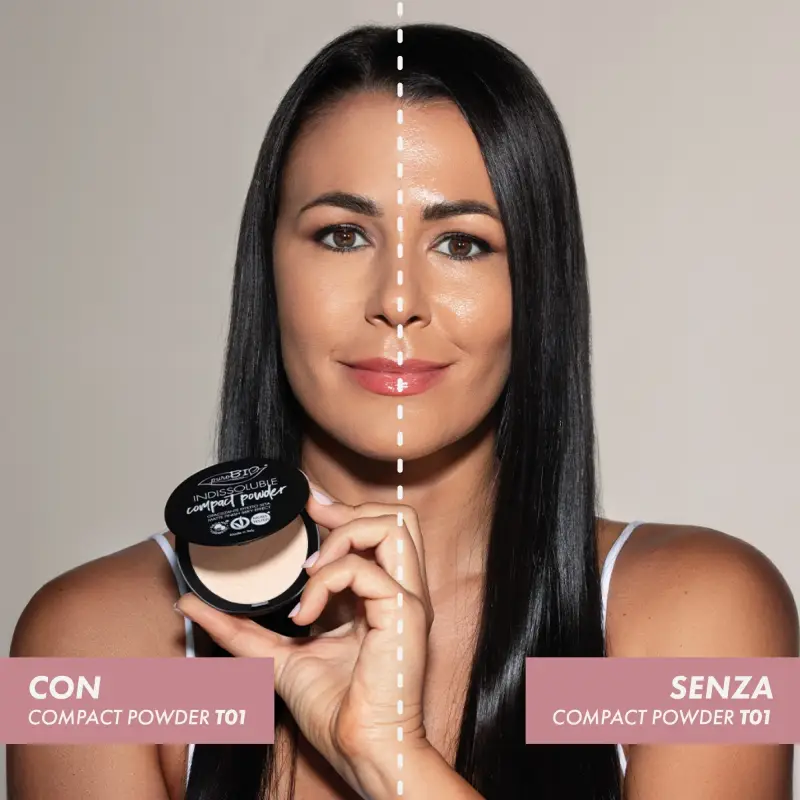 Viso Indissoluble Compatta Cipria T01 - Cipria miniatura 2