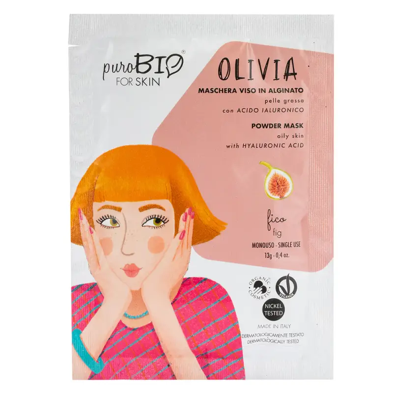 Viso OLIVIA Maschera Viso Peel Off - Pelle Grassa - FICO - Maschera viso purificante