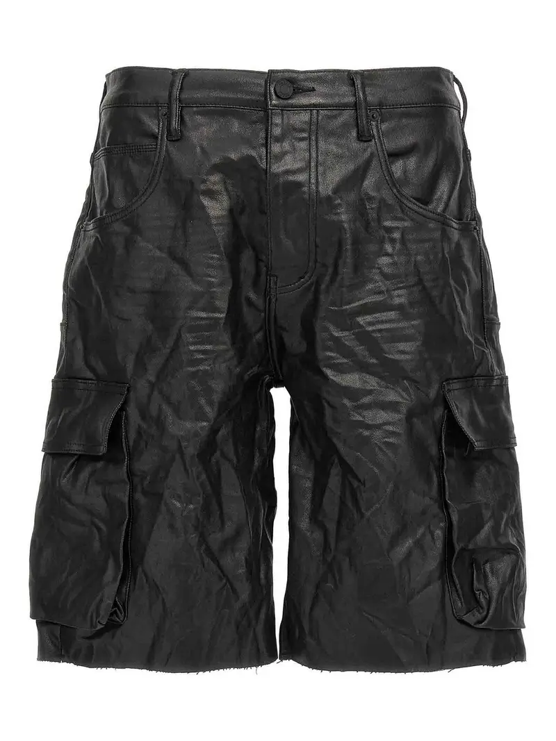 PURPLE BRAND Bermuda Nero 4231609