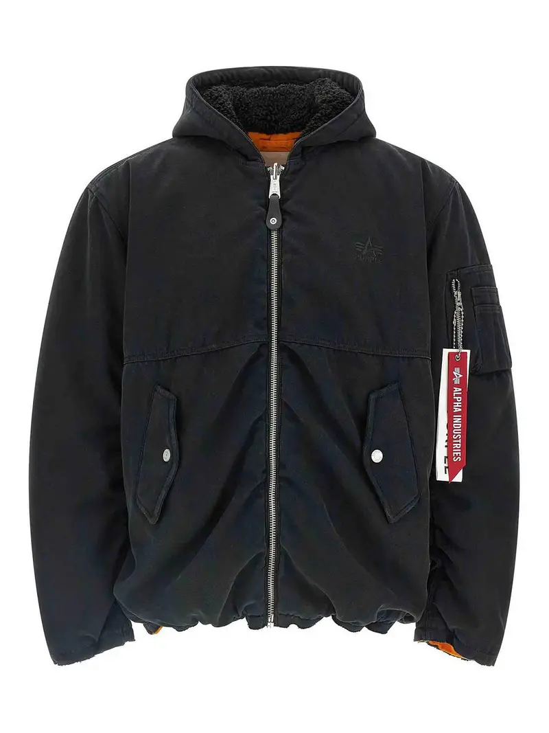 Giubbotto bomber reversibile Multicolore