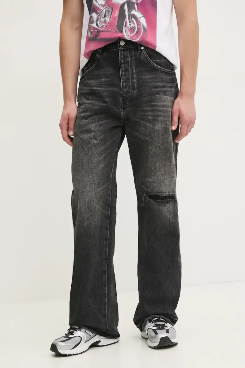 PURPLE BRAND Jeans Uomo Nero 3627286