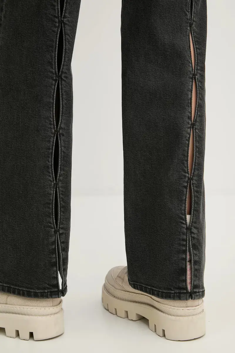 PURPLE BRAND Jeans Donna Nero 3627324 miniatura 4