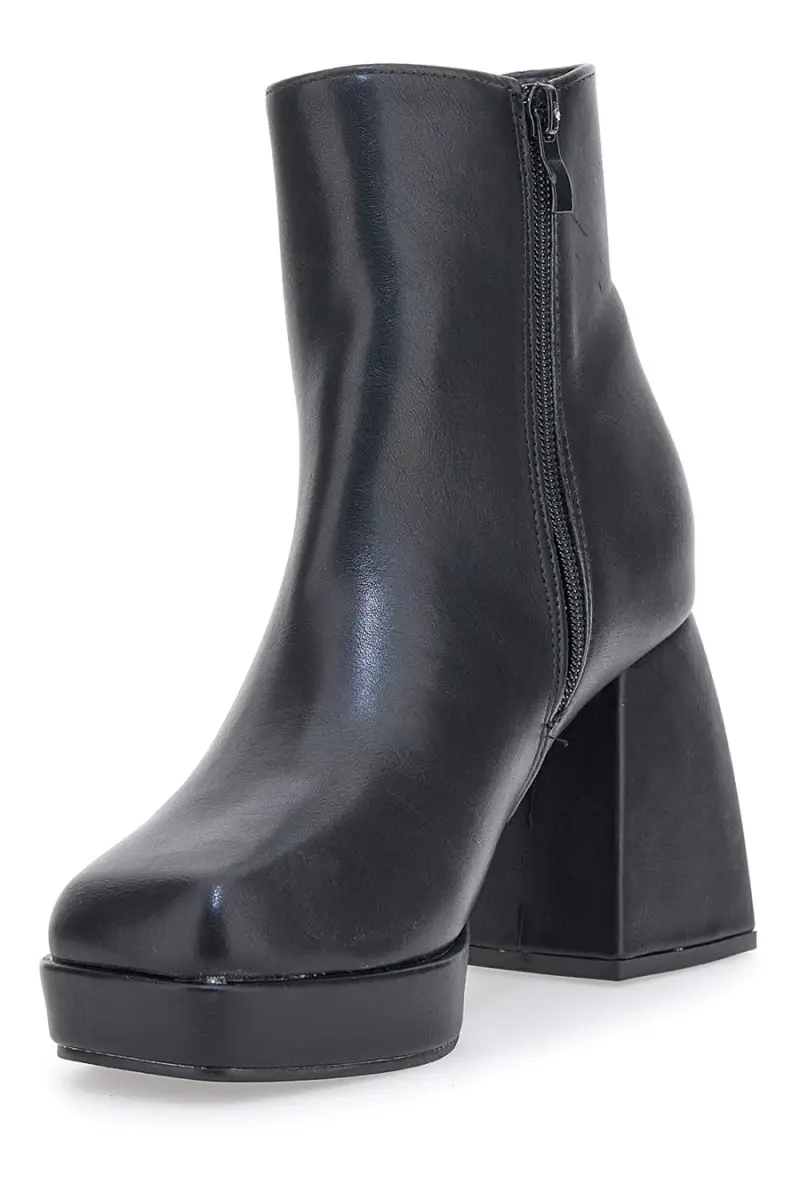 PUSHY WAMP Stivaletti con tacco Nero 3213460 miniatura 3