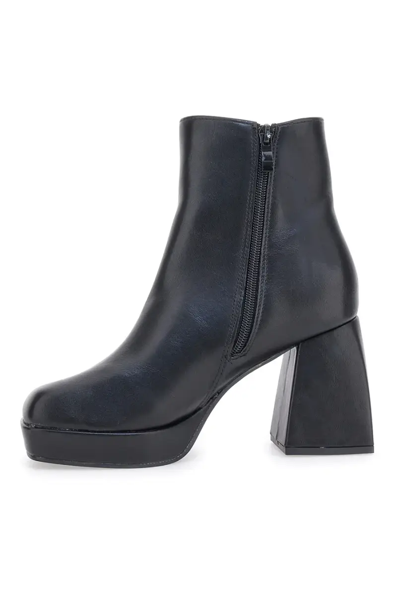 PUSHY WAMP Stivaletti con tacco Nero 3213460 miniatura 4